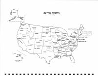 United States Map, Grant County 1996